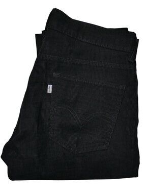 Levis 511 Men's Size 34x30 Slim Fit Corduroy Jeans Pants Black